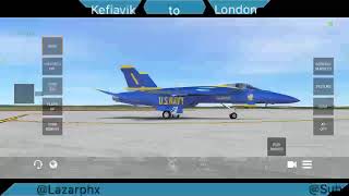 Keflavik to London full flight infinite flight [upl. by Dira]