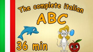 36 min  The complete italian ABC  learn italian [upl. by Missy609]