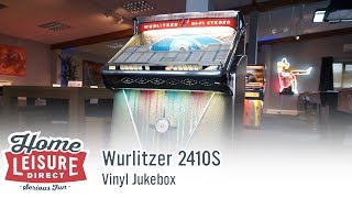 Wurlitzer 2410S Vinyl Jukebox [upl. by Aerdnael506]