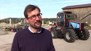 German e tractor hopes to cut running costs [upl. by Yruok]