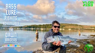 Sea Fishing Uk  Lure Fishing For Bass  The Dawn Raiders  A Guides Perspective  Vlog153 [upl. by Donough82]