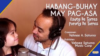 Esang De Torres Ft Porong De Torres  Habangbuhay May Pagasa Official Lyric Video [upl. by Idolem506]