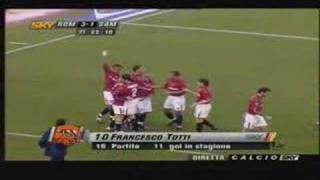 Francesco Totti ShowGoal StupendoIncredibile [upl. by Daryle]