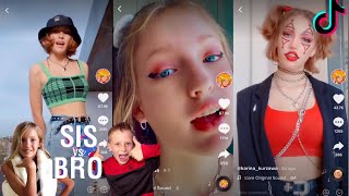 Karina kurzawa from Sis vs Bro latest tiktok compilation PART 2 [upl. by Dani]