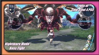 Trails of Cold Steel 4 PS5  Nightmare Mode Boss  Rostrum [upl. by Dionisio654]