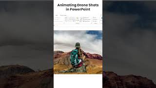 Animating Drone Shots in PowerPoint [upl. by Nyrhtakyram]