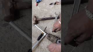 Steering Tie Rod Connection with Steering Box and Installation of Steering Box [upl. by Lotta]