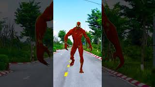 Transform into Iron Man to destroy the monster Venom shorts spiderman [upl. by Itnuahsa864]