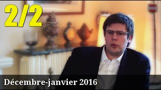 Grand Entretien de janvier 2016 avec PierreYves Rougeyron 22 [upl. by Adnil]