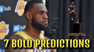 7 BOLD NBA PREDICTIONS FOR 2019 [upl. by Rakabuba]