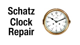 Schatz Clock Repair [upl. by Kwang]