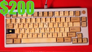 I held a 200 Custom Keyboard Challenge [upl. by Madelina]