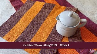 Week 4 of the October Weave Along [upl. by Oly]