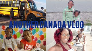 Travel Vlog  Birthday CelebrationBack to School  What is in my Baby Bag  Canada edition [upl. by Hairam]