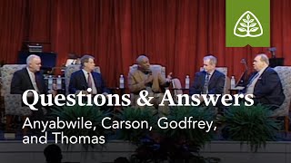 Anyabwile Carson Godfrey and Thomas Questions and Answers 3 [upl. by Ailbert]