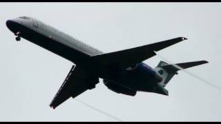 AirTran 717 with Wingtip Vortices [upl. by Marybella236]