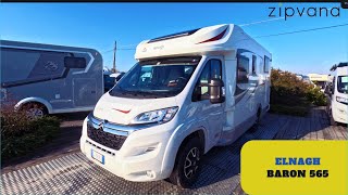 Elnagh Baron 565  Videorecensione Camper Semintegrale [upl. by Teyut987]