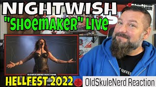 OLDSKULENERD REACTION  Nightwish  SHOEMAKER  Hellfest 2022 [upl. by Selia828]