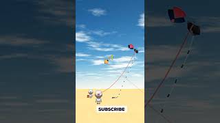 the biggest kite flying  shorts kiteflying kitegear kiteevents bigkiteflying [upl. by Anialahs]