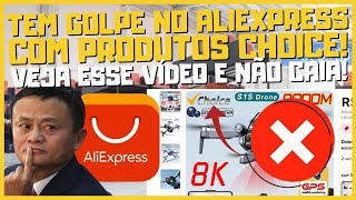 ALIEXPRESS BOXES NÃƒO Ã‰ O ÃšNICO GOLPE QUE ESTÃ ROLANDO NO ALIEXPRESS  CUIDADO COM PRODUTOS CHOICE [upl. by Atsirhc]