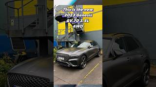 2023 Genesis GV70 TwinTurbo V6 AWD Review😱 [upl. by Aneleh390]