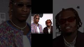 Lil baby and Young thug calling gunna a rat 🐀they say he bitting cheese 🤣 snake podcast rapper [upl. by Noslen]