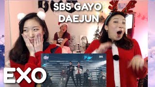 EXO 엑소  SBS Gayo Daejun 2018  TEMPO  LOVE SHOT REACTION [upl. by Wolfram]