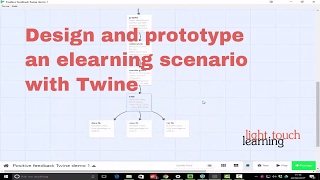 Design a branching elearning scenario with Twine part 1 [upl. by Sears428]