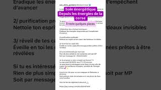 Soin énergétique collectif en direct des énergies de la corse Réservez vite votre place [upl. by Sharla719]