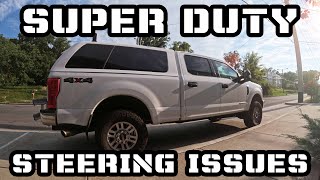 Tackling Loose Steering My Ford Super Duty Truck Front End Problem [upl. by Ojiram150]