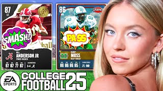 SMASH OR PASS COLLEGE FOOTBALL 25 ULTIMATE TEAM [upl. by Ellened705]