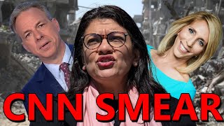 CNN SMEARS Rashida Tlaib as Antisemitic Reporter Who Interviewed Her PUSHES BACK [upl. by Pascia508]