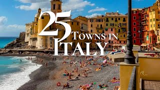 25 Most Beautiful Towns to Visit in Italy 4k 🇮🇹  Italy Travel Guide [upl. by Xenia531]