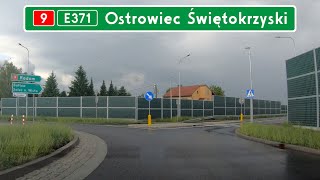 DK9 Ostrowiec Świętokrzyski mała obwodnica ●2024● [upl. by Twelve]