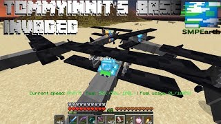 Highlights Technoblades faction invades Tommy Innits Base SMP Earth Ep 7 [upl. by Neyuq]