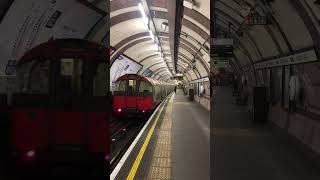 1973 Stock Piccadilly Line train departing Caledonian Road [upl. by Kinny]