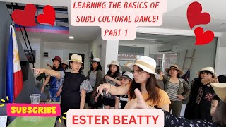 Learning the basics of Philippines subli cultural cance Part 1 ‖ Ester Beatty [upl. by Delgado]