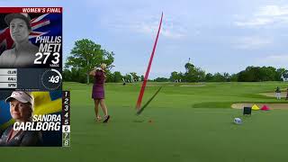 World Long Drive Top 3 womens drives from the 2018 Atlantic City Boardwalk Bash [upl. by Derian]