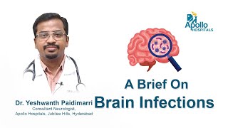 A Brief on Brain Infections  Dr Yeshwanth Paidimarri  Apollo Hospital Hyderabad [upl. by Tterab]