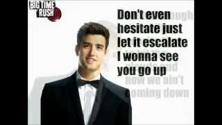 Elevate  Big Time Rush Lyrics [upl. by Yelsel]