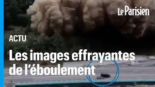 Gigantesque éboulement en Savoie  la circulation des trains coupée entre la France et lItalie [upl. by Bassett]