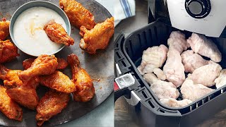 Air Fryer Chicken Wings Extra Crispy [upl. by Deerdre362]