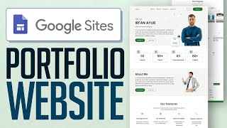 How to Use Google Sites to Make a Portfolio 2024 Step by Step [upl. by Fihsak]