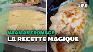 Comment faire des naans au fromage en moins de 10 minutes On a trouvé la recette [upl. by Fuhrman]