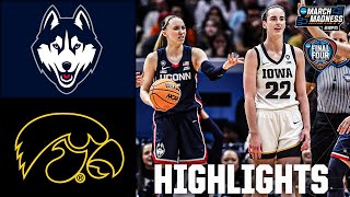 2024 Final Four UConn Huskies vs Iowa Hawkeyes  Full Game Highlights [upl. by Arlette]