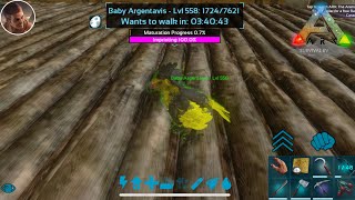 BREEDING AND IMPRINTING ARGENTAVIS  ARK SURVIVAL EVOLVED MOBILE [upl. by Dolorita]