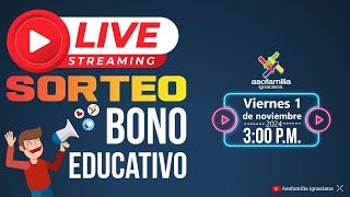 Sorteo Bono Educativo [upl. by Vickey763]