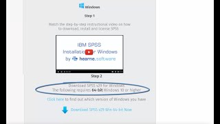 IBM SPSS 29 Installation for Windows by Hearne Software [upl. by Ahsyek]