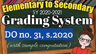 Grading System sa New Normal [upl. by Jethro]