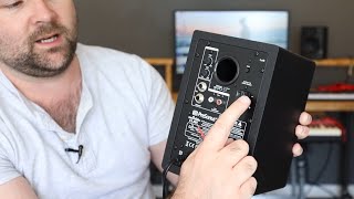 Setting up Presonus ERIS 35 Studio Monitors  Quick Start Tutorial [upl. by Olegnad]